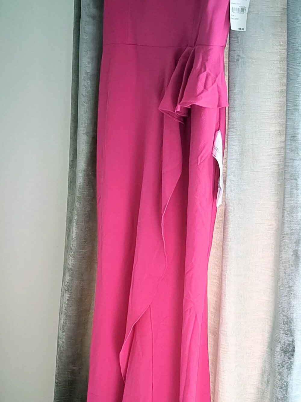 Dress The Population Kai Stretch Crepe Strapless Gown (Straps Included)